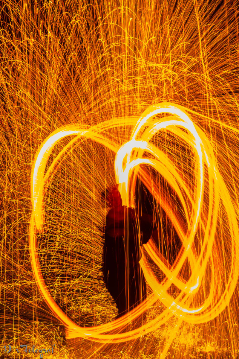 "Raining Fire" Performance of "Die Feuerspinner"