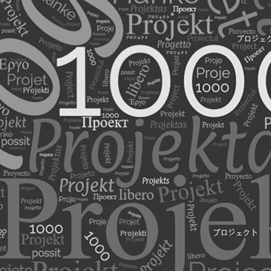 Logo des Projekt 1000